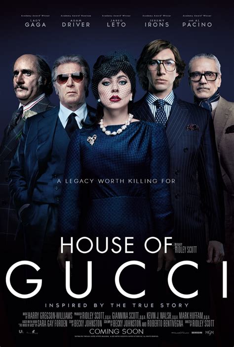 gucci ridley scott|house of gucci movie 2021.